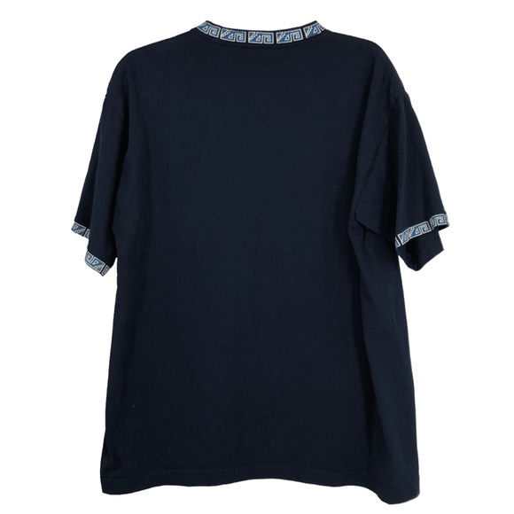 Columbia Vibrant Colored Graphic Tee w/Toucan and Aztec Trim at neck/Sleeves XL - Picture 2 of 6